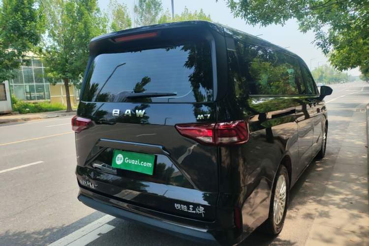 Used BAW Ruisheng Ace M7 2023 2.0L Automatic Long-wheelbase Business Version 7 Seats Rear Right 45 Deg