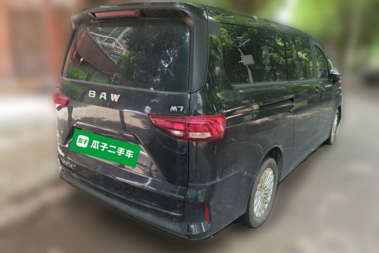 Used BAW Ruisheng Ace M7 2023 2.0L CNG Long Wheelbase Enjoyment Version 7 Seats Rear Right 45 Deg