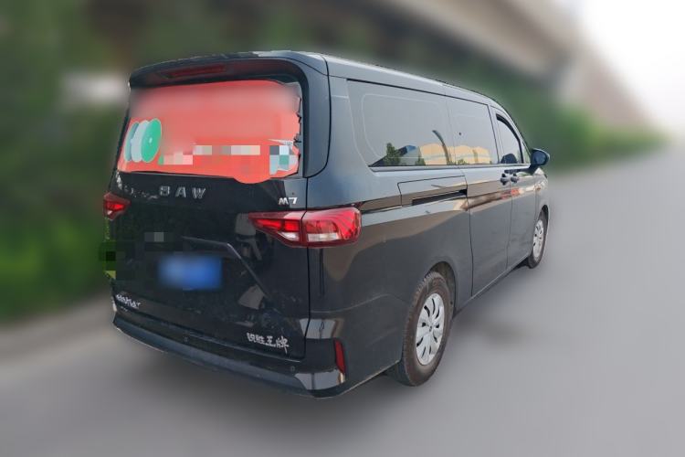 Used BAW Ruisheng Ace M7 2023 2.0L CNG Long-wheelbase Business Version 7-seater Rear Right 45 Deg