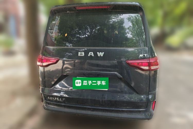 Used BAW Ruisheng Ace M7 2023 2.0L CNG Long Wheelbase Enjoyment Version 7 Seats Rear