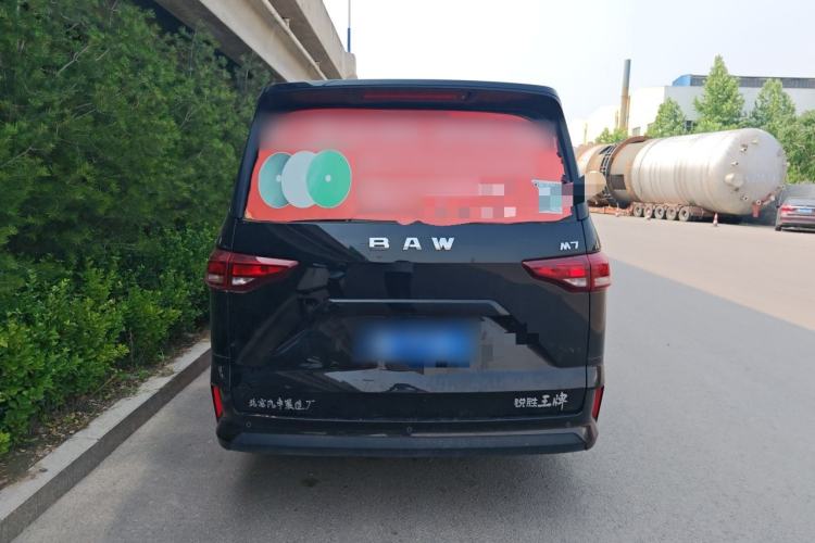 Used BAW Ruisheng Ace M7 2023 2.0L CNG Long-wheelbase Business Version 7-seater Rear