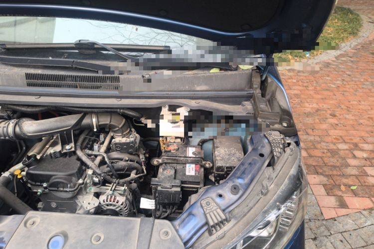 Used BAW Ruisheng Ace M7 2023 1.6L Standard Wheelbase Enjoy Edition 7-seater Engine Bay Left