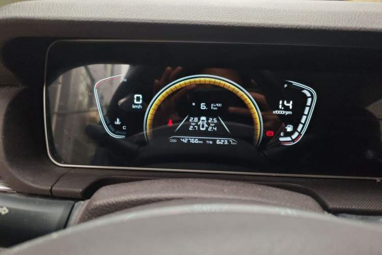 Used BAW Ruisheng Ace M7 2023 1.6L Long Wheelbase Wealth Creation Version 7 Seats Instrument Cluster