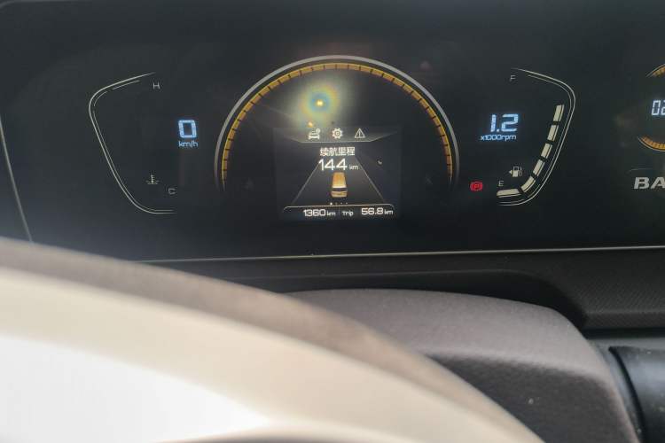 Used BAW Ruisheng Ace M7 2023 1.6L Standard Wheelbase Enjoy Edition 7-seater Odometer Close Up