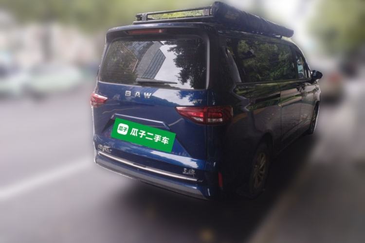 Used BAW Ruisheng Ace M7 2023 2.0L Long-wheelbase Business Version 7 Seats Rear Right 45 Deg