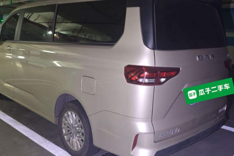 Used BAW Ruisheng Ace M7 2023 2.0L Automatic Long Wheelbase Enjoyment Version 7 Seats Rear Left 45 Deg