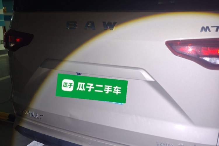 Used BAW Ruisheng Ace M7 2023 2.0L Automatic Long Wheelbase Enjoyment Version 7 Seats Rear