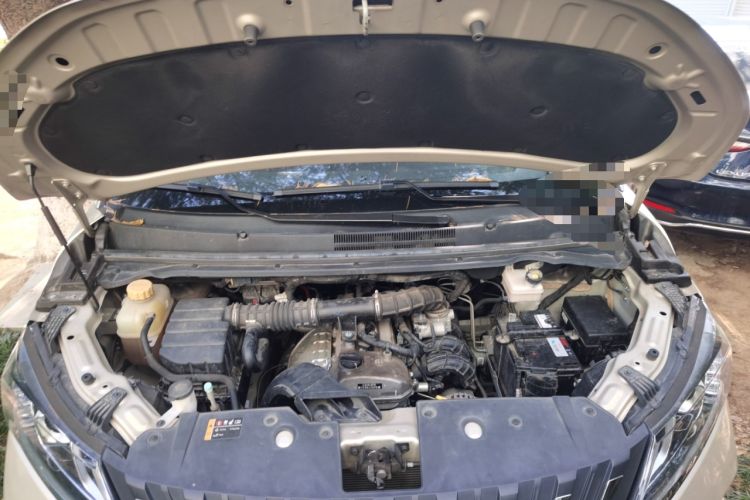 Used BAW Ruisheng Ace M7 2023 2.0L Automatic Long Wheelbase Business Version 9 Seats Engine Bay