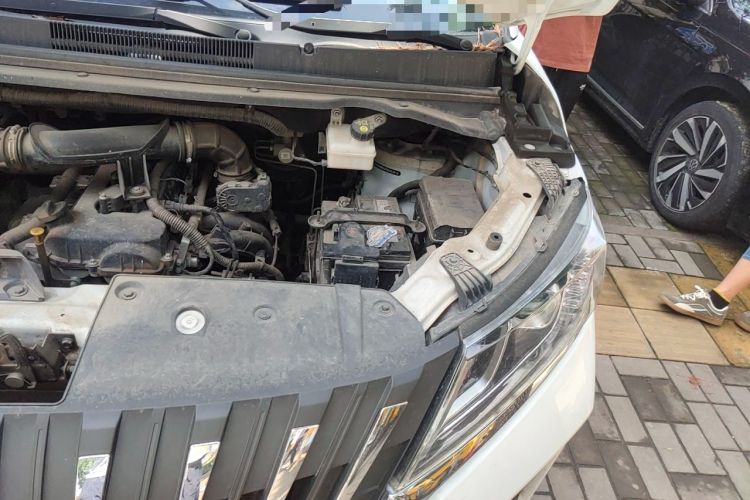 Used BAW Ruisheng Ace M7 2023 1.6L Standard Wheelbase Enjoy Edition 7-seater Engine Bay Left