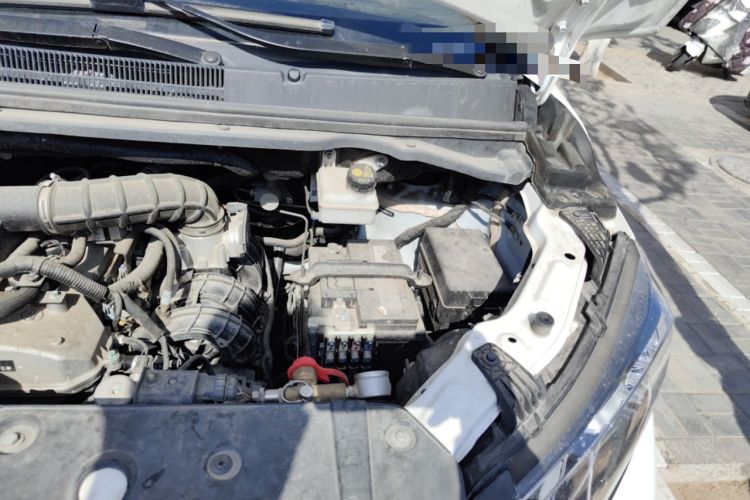 Used BAW Ruisheng Ace M7 2023 2.0L CNG Long Wheelbase Entrepreneur Edition 2 Seats Engine Bay Left