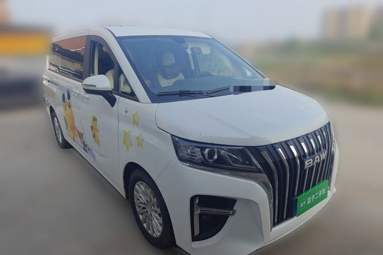 Used BAW Ruisheng Ace M7 2023 2.0L Automatic Long-wheelbase Business Version 7 Seats Front Right 45 Deg