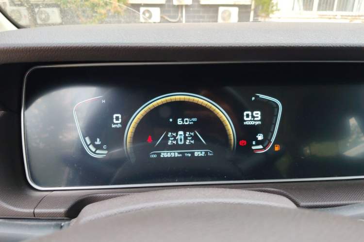 Used BAW Ruisheng Ace M7 2023 1.6L Standard Wheelbase Wealth Creation Model 5 Seats Instrument Cluster
