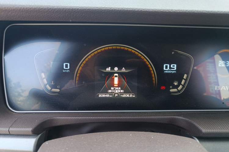 Used BAW Ruisheng Ace M7 2023 2.0L Automatic Long Wheelbase Enjoyment Version 7 Seats Instrument Cluster