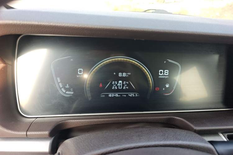 Used BAW Ruisheng Ace M7 2023 1.6L Standard Wheelbase Wealth Creation Version 7 Seats Instrument Cluster