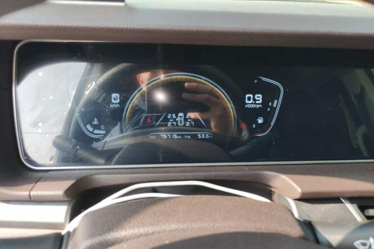 Used BAW Ruisheng Ace M7 2023 2.0L CNG Long Wheelbase Wealth Creation Version 7-seater Instrument Cluster