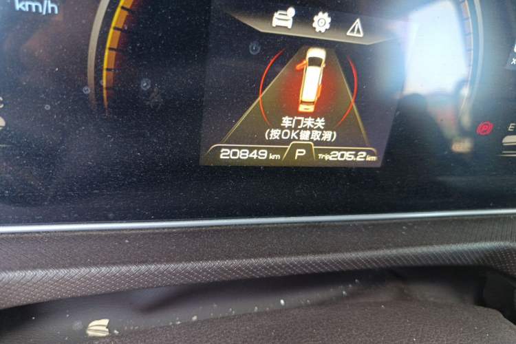 Used BAW Ruisheng Ace M7 2023 2.0L Automatic Long Wheelbase Enjoyment Version 7 Seats Odometer Close Up