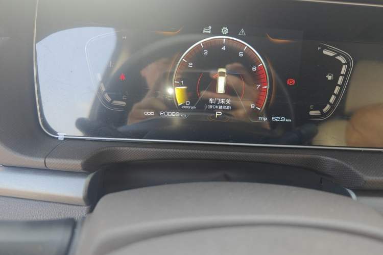 Used BAW Ruisheng Ace M7 2023 2.0L Automatic Long-wheelbase Business Version 7 Seats Odometer Close Up