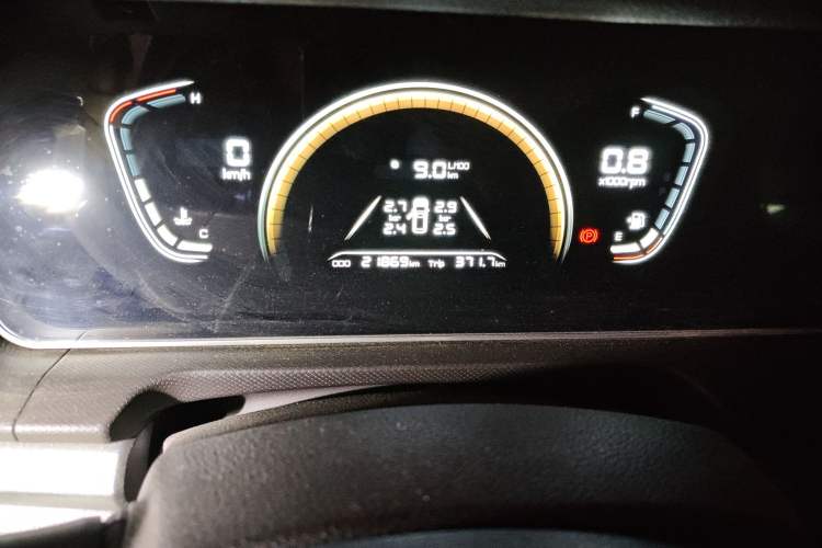 Used BAW Ruisheng Ace M7 2023 1.6L Standard Wheelbase Wealth Creation Model 5 Seats Odometer Close Up