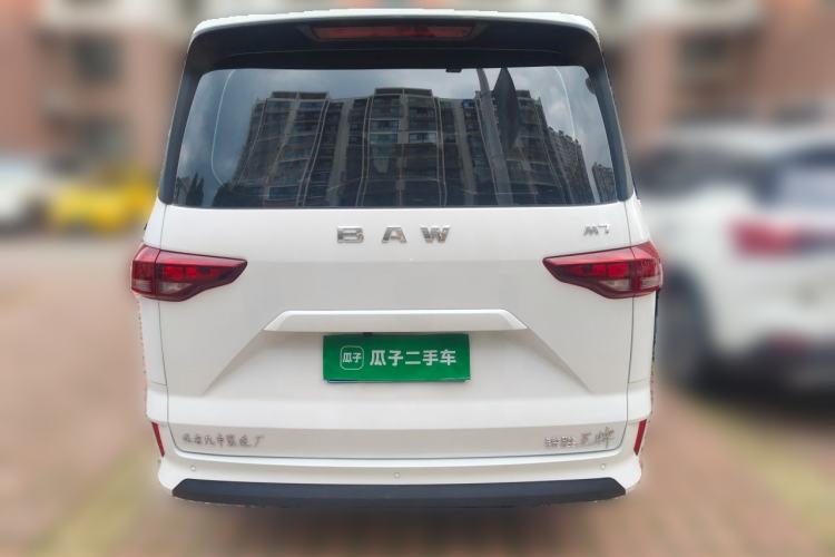 Used BAW Ruisheng Ace M7 2023 2.0L Automatic Long Wheelbase Enjoyment Version 7 Seats Rear