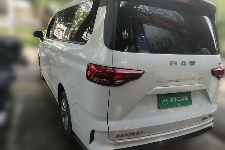 Used BAW Ruisheng Ace M7 2023 1.6L Standard Wheelbase Enjoy Edition 7-seater Rear Left 45 Deg