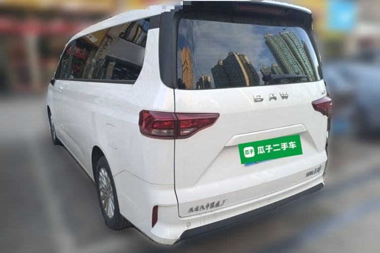 Used BAW Ruisheng Ace M7 2023 2.0L Automatic Long-wheelbase Business Version 7 Seats Rear Left 45 Deg