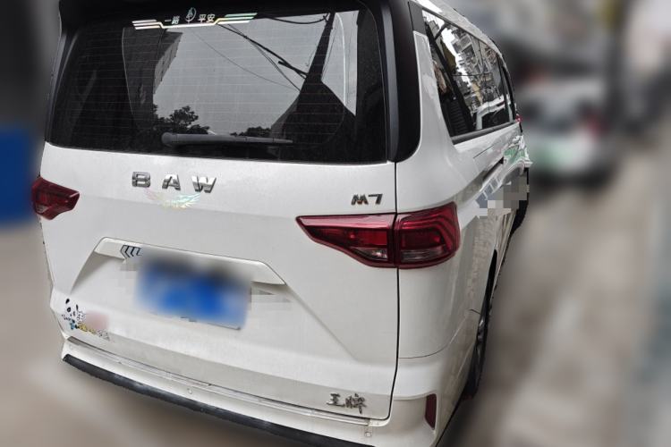 Used BAW Ruisheng Ace M7 2023 2.0L Long-wheelbase Business Version 7 Seats Rear Right 45 Deg
