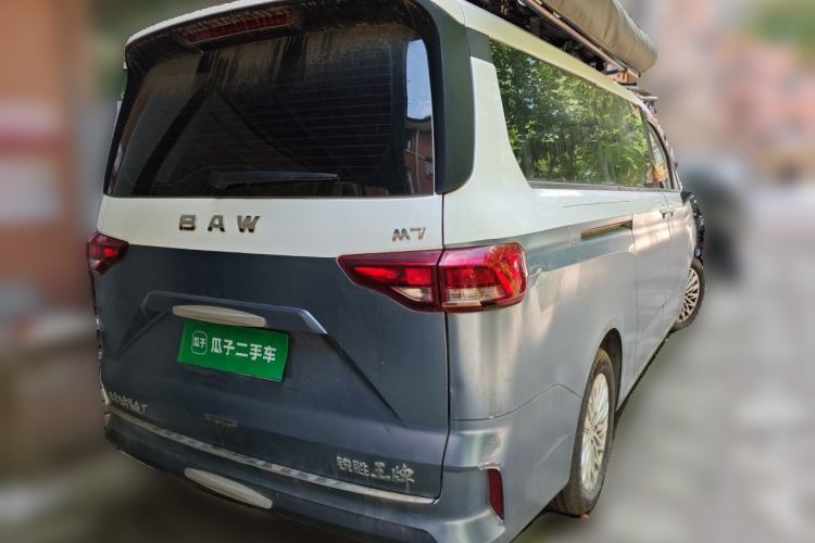 Used BAW Ruisheng Ace M7 2023 2.0L Automatic Long-wheelbase Business Version 7 Seats Rear Right 45 Deg