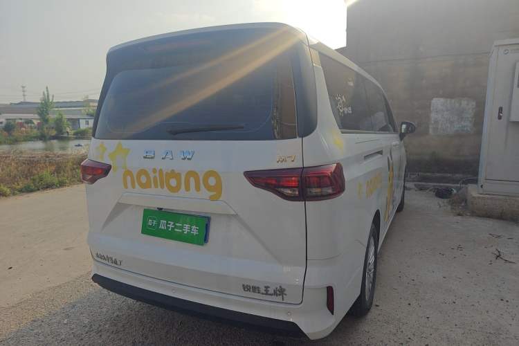 Used BAW Ruisheng Ace M7 2023 2.0L Automatic Long-wheelbase Business Version 7 Seats Rear Right 45 Deg