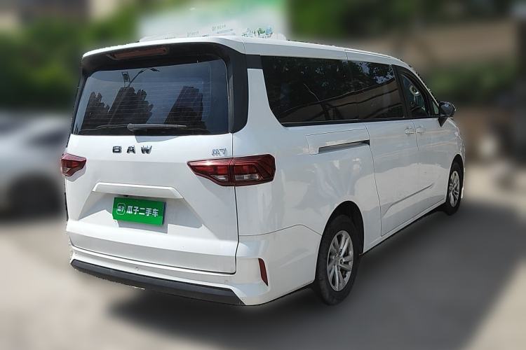 Used BAW Ruisheng Ace M7 2023 2.0L Long-wheelbase Business Version 7 Seats Rear Right 45 Deg