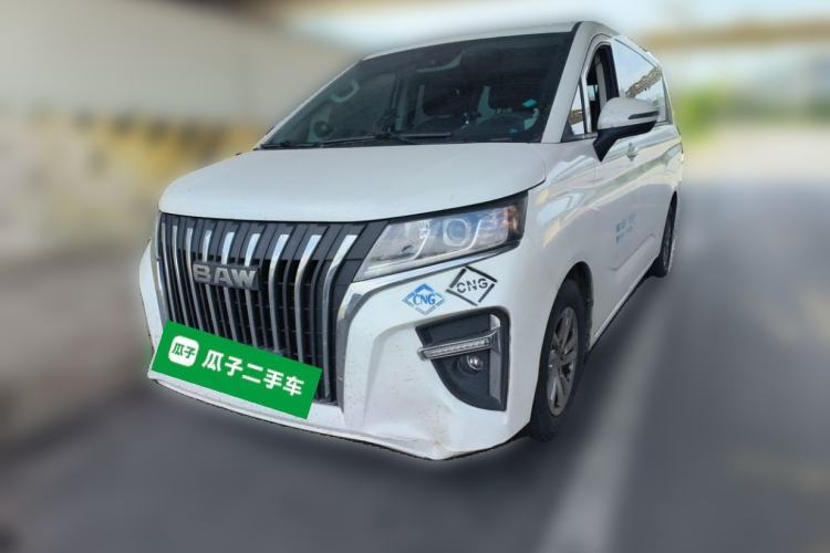 Used BAW Ruisheng Ace M7 2023 2.0L CNG Long Wheelbase Luxury Commercial Version with 9 Individual Seats Guazi used car, China used car export, Used car for sale, Used cars, Cheapest cars for sale