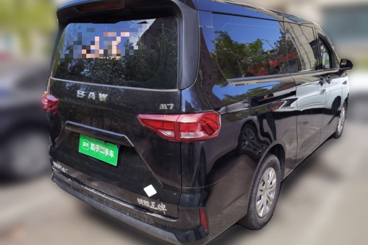 Used BAW Ruisheng Ace M7 2024 2.0L CNG Comfort Version 7 Seats Rear Right 45 Deg