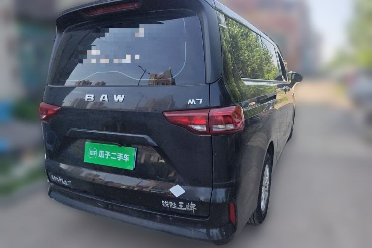 Used BAW Ruisheng Ace M7 2024 2.0L CNG Comfort Version 7 Seats Rear Right 45 Deg
