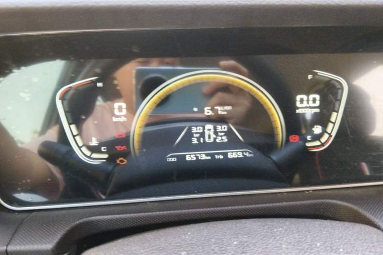 Used BAW Ruisheng Ace M7 2024 2.0L Long Wheelbase Wealth Creation Version 7 Seats Instrument Cluster