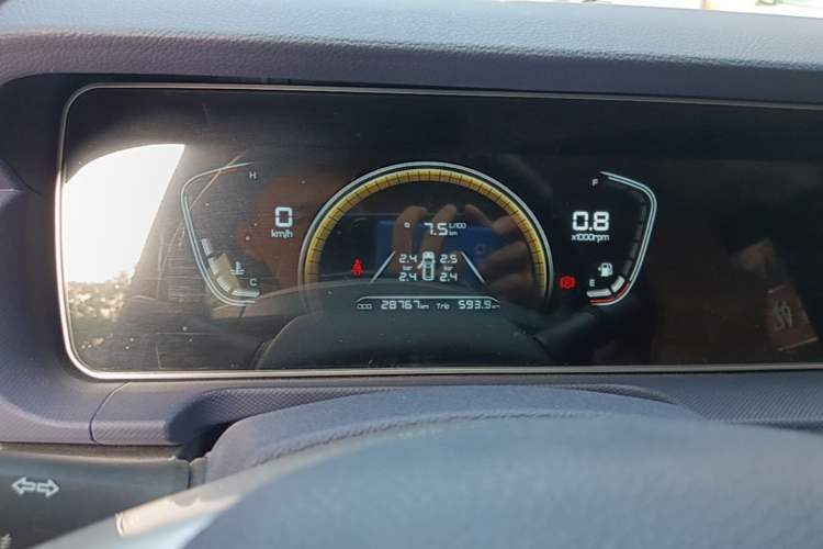 Used BAW Ruisheng Ace M7 2025 1.6L Manual Standard Wheelbase Comfort Version 5 Seats Instrument Cluster
