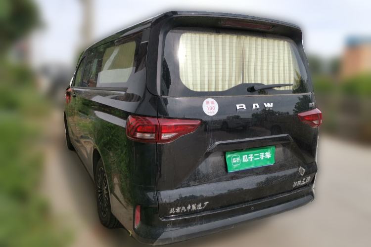 Used BAW Ruisheng Ace M7 2025 2.0L CNG Mid-Range Commercial Luxury Version 9 Seats Rear Left 45 Deg