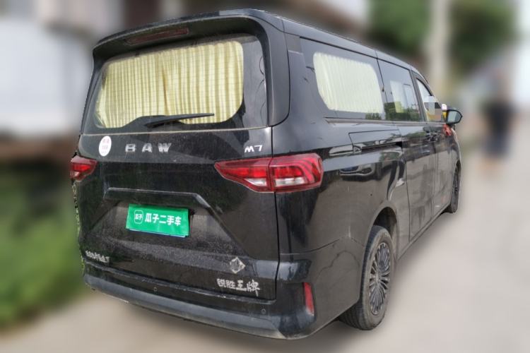 Used BAW Ruisheng Ace M7 2025 2.0L CNG Mid-Range Commercial Luxury Version 9 Seats Rear Right 45 Deg