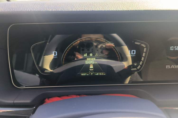 Used BAW Ruisheng Ace M7 2025 2.0L Automatic Long Wheelbase Luxury Version 7 Seats Instrument Cluster