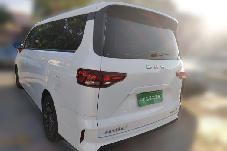 Used BAW Ruisheng Ace M7 2026 Model 2.0L Automatic Long-Wheelbase Mid-Range Commercial—9 Seats Rear Left 45 Deg