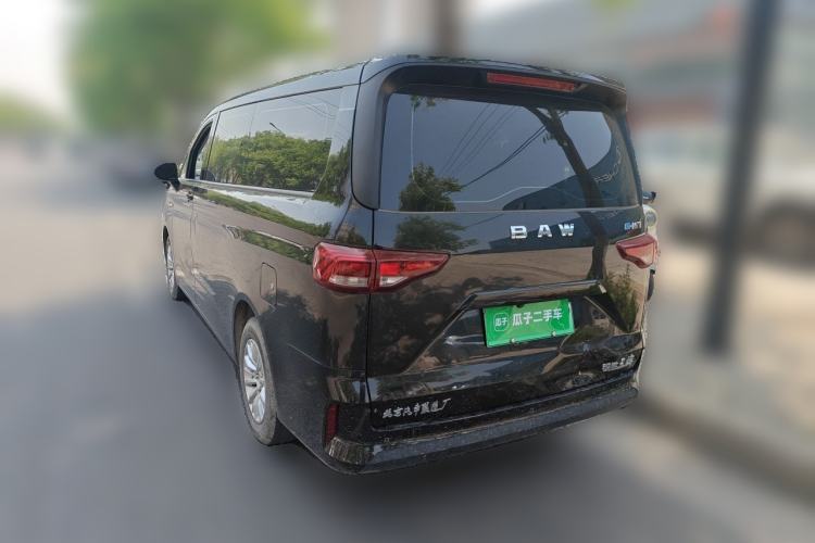 Used BAW Ruisheng Ace M7 New Energy 2023 Long Wheelbase · Luxury Commercial Version Guoxuan 9-seater 65kWh Rear Left 45 Deg