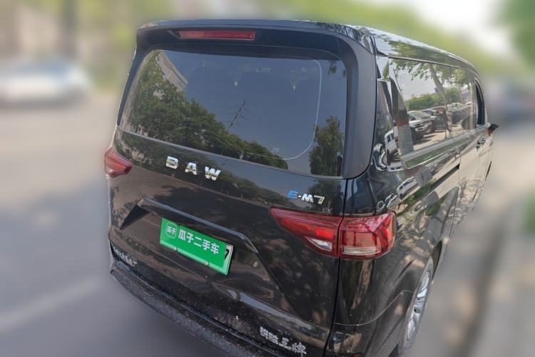 Used BAW Ruisheng Ace M7 New Energy 2023 Long Wheelbase · Luxury Commercial Version Guoxuan 9-seater 65kWh Rear Right 45 Deg