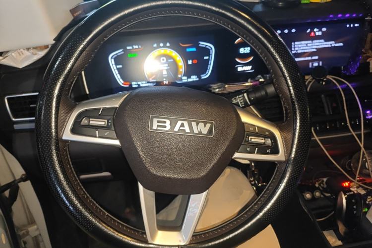 Used BAW Ruisheng Ace M7 New Energy 2023 Long Wheelbase · Luxury Commercial Version Guoxuan 9-seater 65kWh Steering Wheel