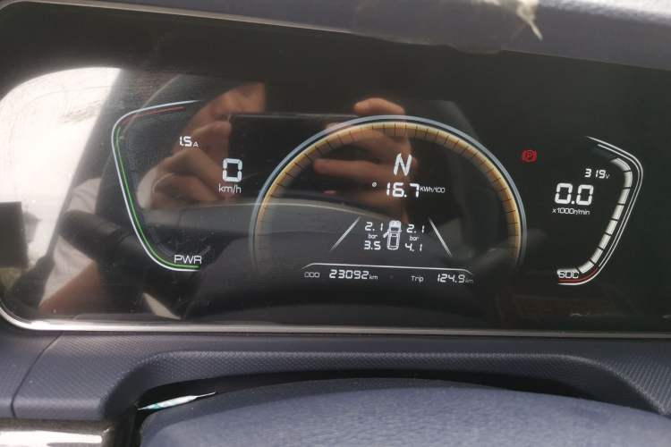 Used BAW Ruisheng Ace M7 New Energy 2025 270KM Entrepreneur Edition 7 Seats Instrument Cluster