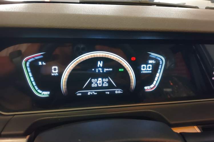 Used BAW Ruisheng Ace M7 New Energy 2025 365KM Entrepreneur Edition 7-seater Instrument Cluster