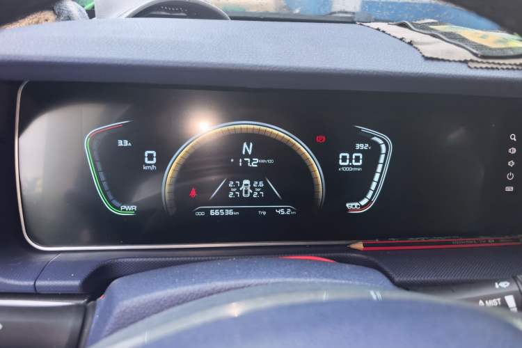 Used BAW Ruisheng Ace M7 New Energy 2025 365KM Wealth Creation Edition 7 Seats Instrument Cluster