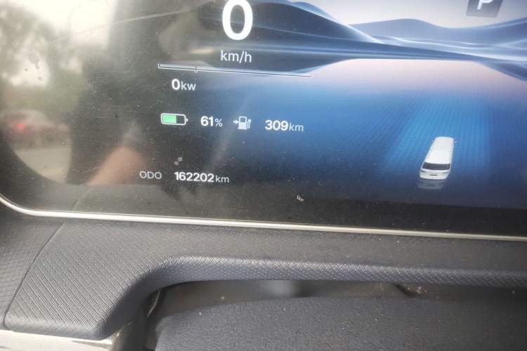 Used BAW Ruisheng Ace M7 New Energy 2025 505KM Prestige Version 7 Seats Odometer Close Up