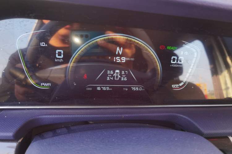 Used BAW Ruisheng Ace M7 New Energy 2025 270KM Entrepreneur Edition 7 Seats Instrument Cluster