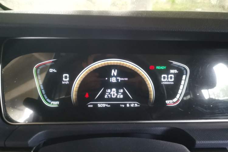 Used BAW Ruisheng Ace M7 New Energy 2025 365KM Entrepreneur Edition 7-seater Instrument Cluster