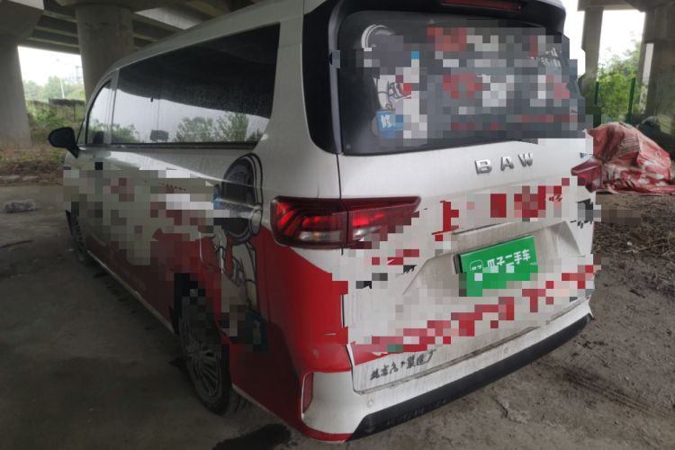 Used BAW Ruisheng Ace M7 New Energy 2025 365KM Entrepreneur Edition 7-seater Rear Left 45 Deg