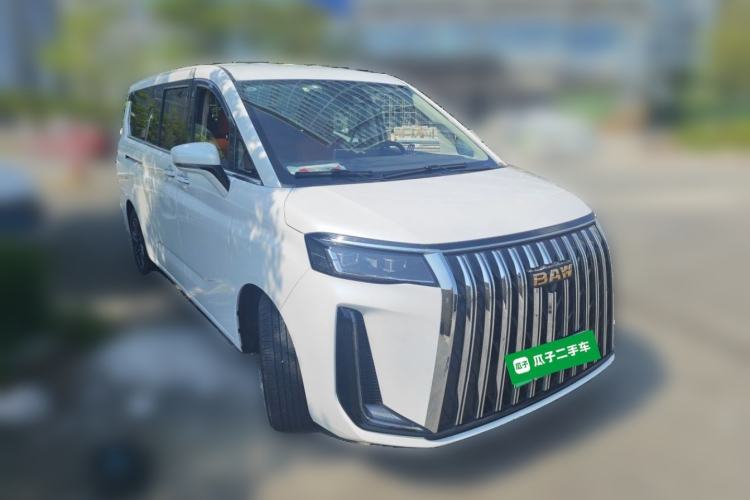 Used BAW RuiSheng M8 2026 Model, All-Electric Version, 560 Deluxe, 7-seater Front Right 45 Deg