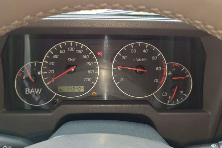 Used BAW Warrior 2008 2.7L five-door four-wheel drive gasoline version Instrument Cluster